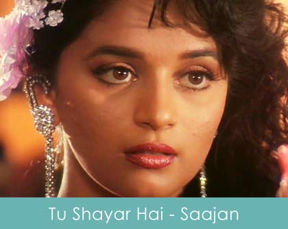 tu shayar hai lyrics - saajan 1991