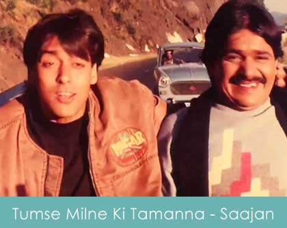 tumse milne ki tamanna hai lyrics - saajan 1991