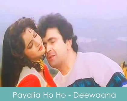 payalia ho ho lyrics - deewana 1992