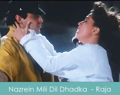 nazren mili dil dhadka video song