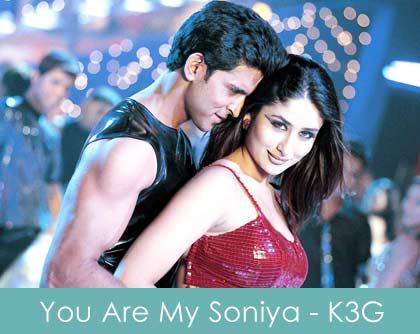You Are My Soniya Lyrics Kabhi Khushi Kabhie Gham