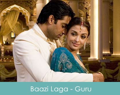 Baazi Laga Lyrics - Guru 2007