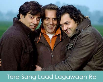 Tere Sang Laad Lagawaan Re Lyrics Apne 2007