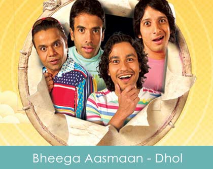 Bheega Aasmaan Lyrics - Dhol 2007