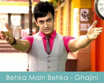 Behka Main Behka Lyrics Ghajini 2008
