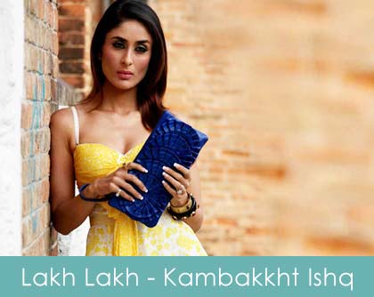Lakh Lakh Lyrics Kambakkht Ishq 2009