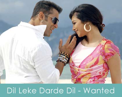Dil Leke Darde Dil Lyrics Wanted