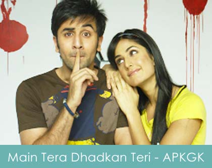 Main Tera Dhadkan Teri Lyrics Ajab-Prem-Ki-Gajab-Kahani