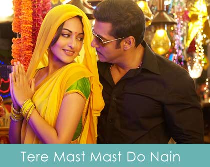 Tere Mast Mast Do Nain Lyrics - Dabangg - 2010