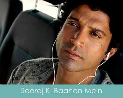 sooraj ki bahon mein lyrics zindagi na milegi dobara