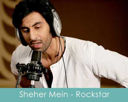 seher mein hoon mein tere lyrics rockstar