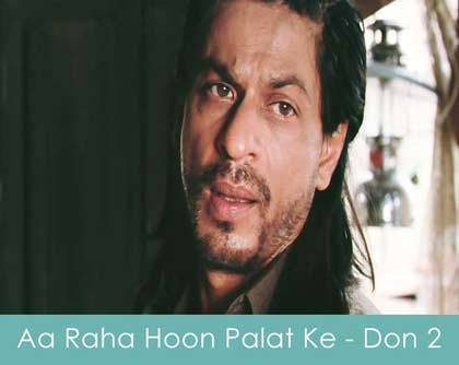 aa raha hoon don 2 lyrics