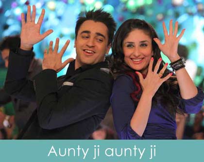aunty ji aunty ji lyrics ek main aur ek tu