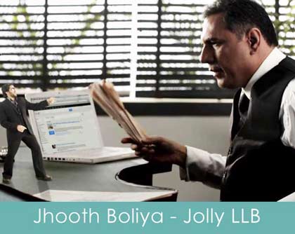 jhooth boliya lyrics jolly llb