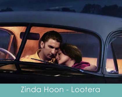 zinda hoon lyrics lootera 2013