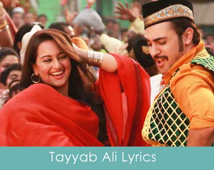 Tayyab Ali Lyrics Once Upon A Time In Mumbaai
