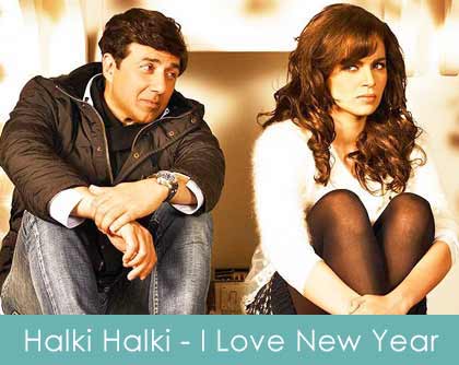 Halki Halki Lyrics I Love New Year 2013