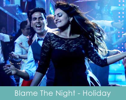Blame The Night lyrics - Holiday 2014 arijit singh