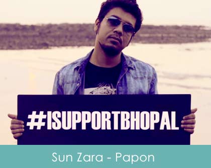 Sun Zara Lyrics Papon Bhopal A Prayer For Rain 2014