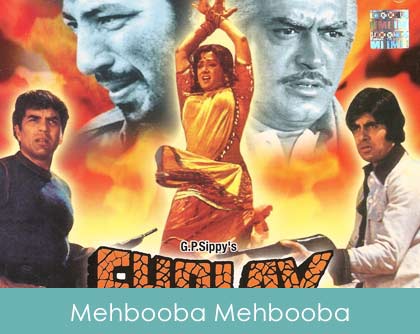 Mehbooba Mehbooba Lyrics Sholay 1975