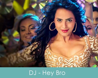 dj lyrics - mera gaana baja de - hey bro 2015