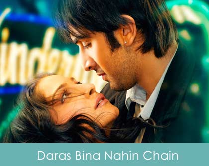 Daras Bina Nahin Chain Lyrics Saawariya 2007