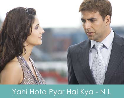 Yahi Hota Pyar Hai Kya Lyrics Namastey London 2007