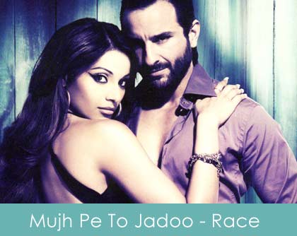 mujh pe toh jadoo lyrics - race 2008