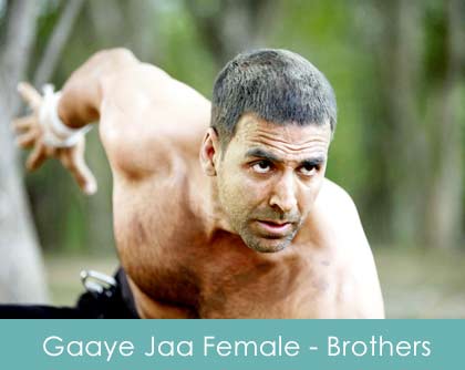 Gaaye Jaa Lyrics Female Shreya Ghoshal - Brothers 2015