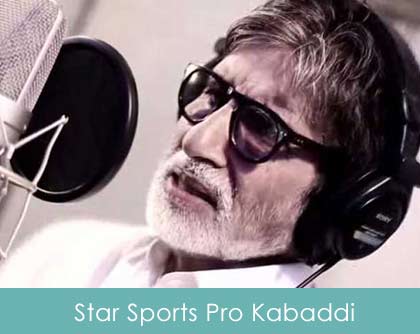 Le Panga Lyrics Amitabh Bachchan - Star Sports Pro Kabaddi 2015