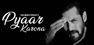 Salman Khan Pyaar Karona Lyrics