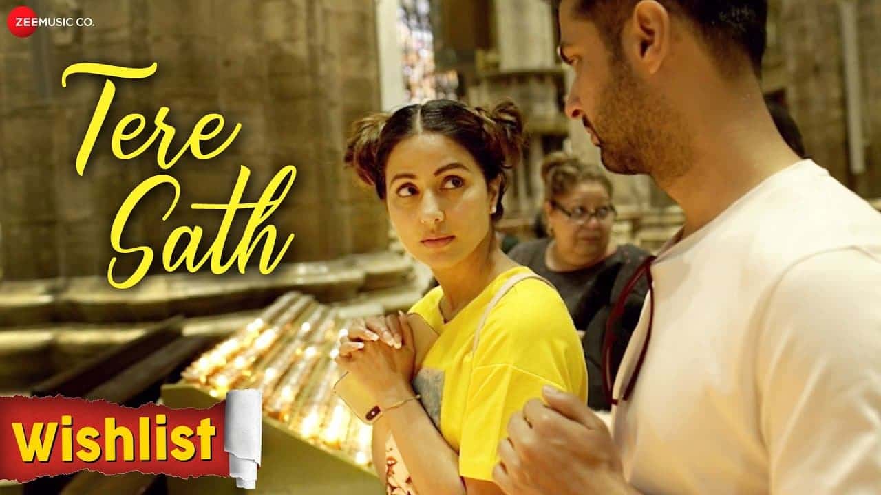 Tere Sath Song Lyrics - Hina Khan (1)